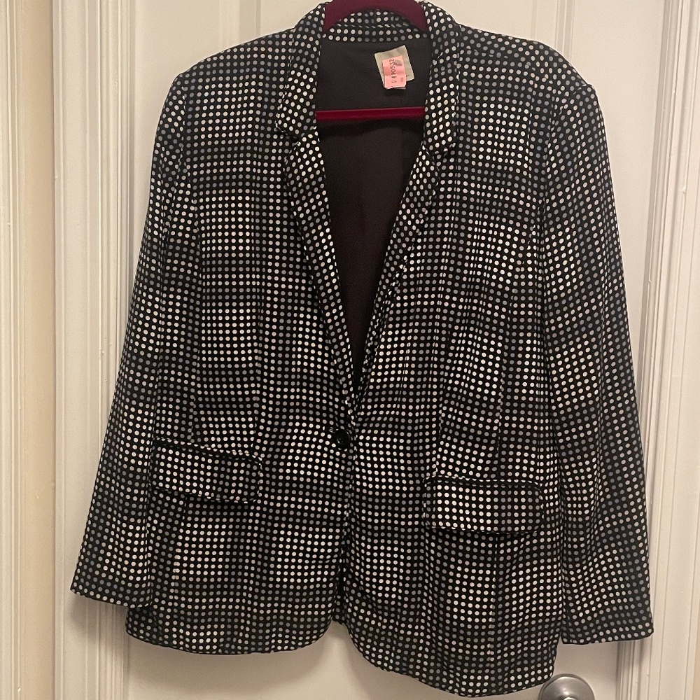 Dotted Halogen XL Suit Jacket